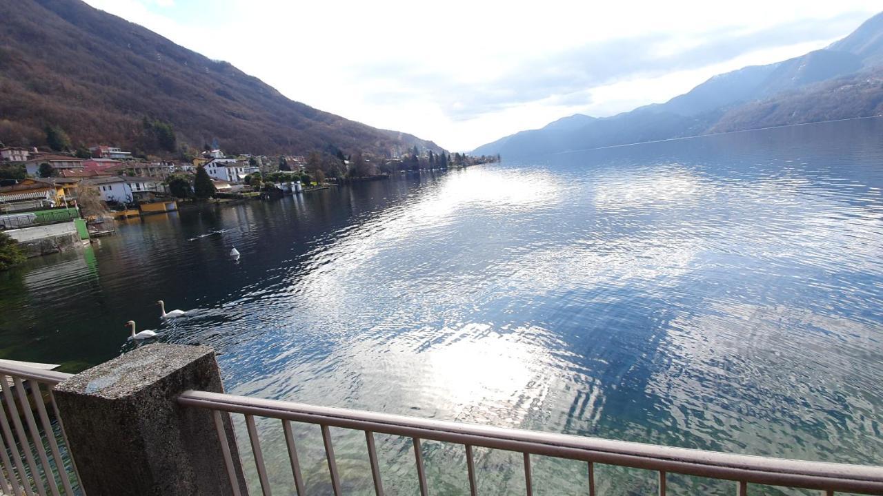 Beautiful Place A Lago D'Orta Mit Direktem Seezugang Omegna Exteriör bild