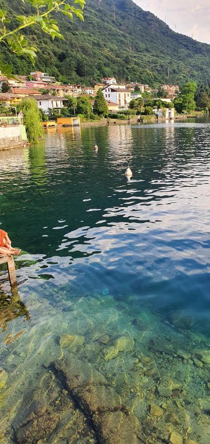 Beautiful Place A Lago D'Orta Mit Direktem Seezugang Omegna Exteriör bild